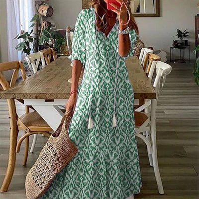 Annemarije™ | Boho Belly-Covering Dress