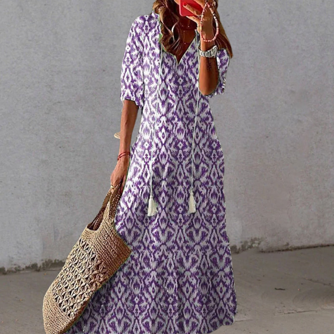 Annemarije™ | Boho Belly-Covering Dress
