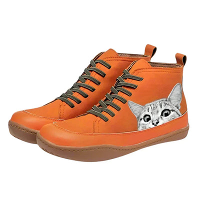Fenna - Ankle Boots for Cat Lovers