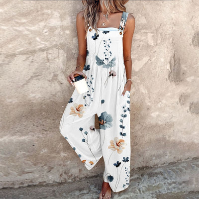 Christine™ | Floral Print Jumpsuit