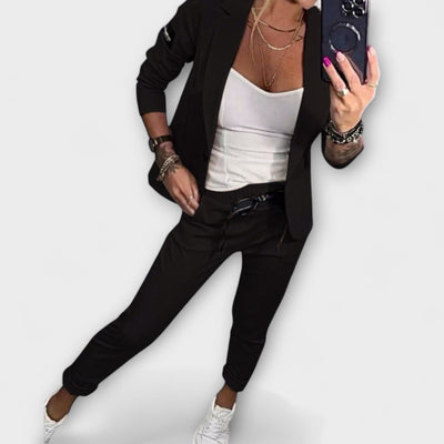 Elowenai™ | Elegant Set of Top, Jacket, and Pants