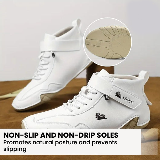 Alpaca - Ergonomic, Waterproof & Pain-Relieving Leather Barefoot shoe