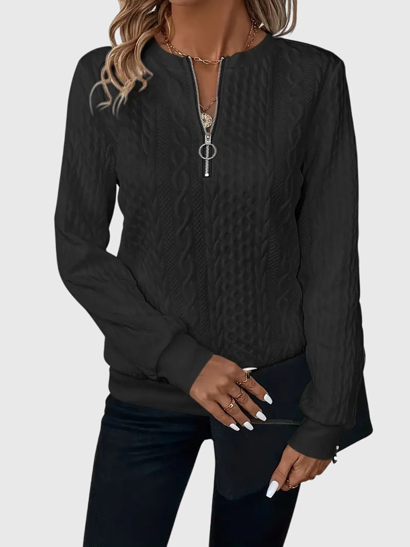 Elowen™ | Cardigan with Asymmetrical Hem