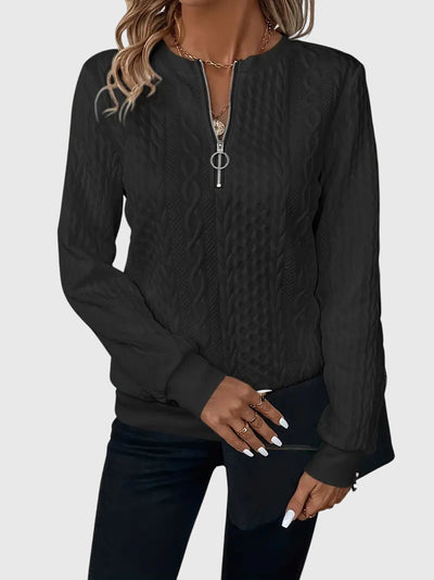 Elowen™ | Cardigan with Asymmetrical Hem