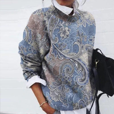 Jessie - Printed Pullover Sweater