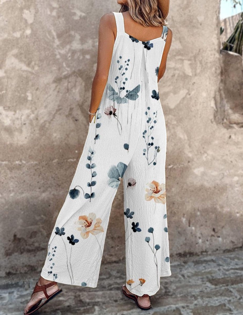Christine™ | Floral Print Jumpsuit