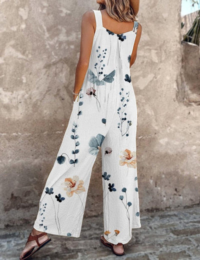 Christine™ | Floral Print Jumpsuit