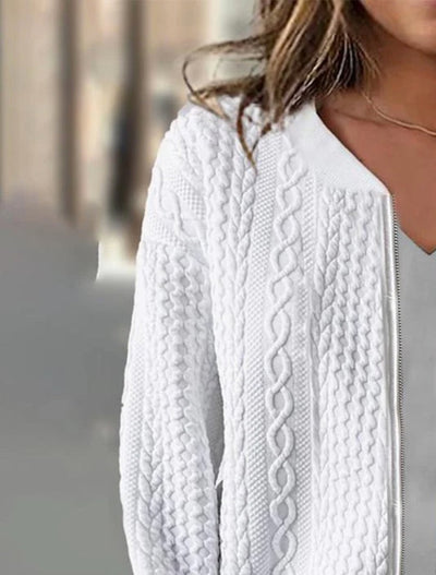 Unique Plain Long Sleeve Outerwear