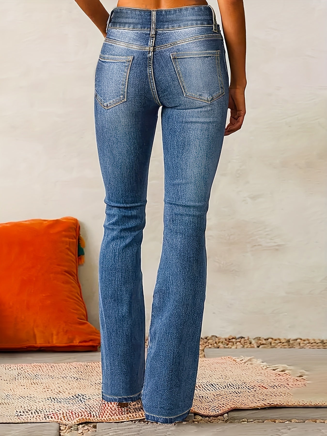 Raventa® | High Waist Flared Jeans