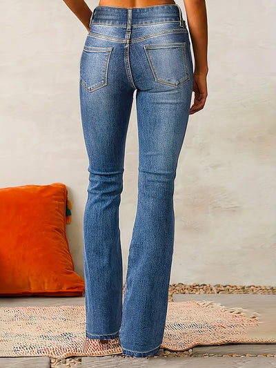 Raventa® | High Waist Flared Jeans