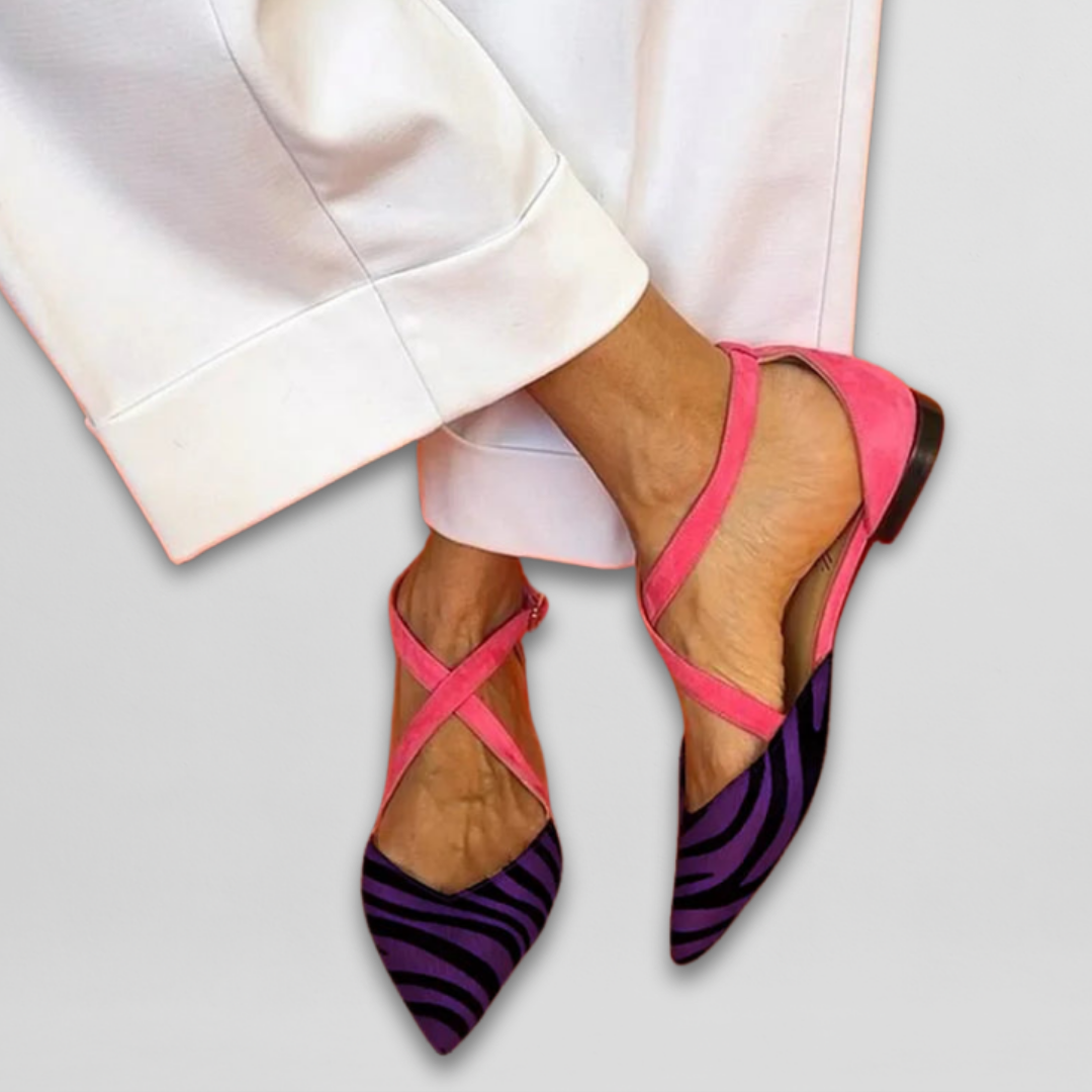 Thalira™ | Ballerinas with Straps