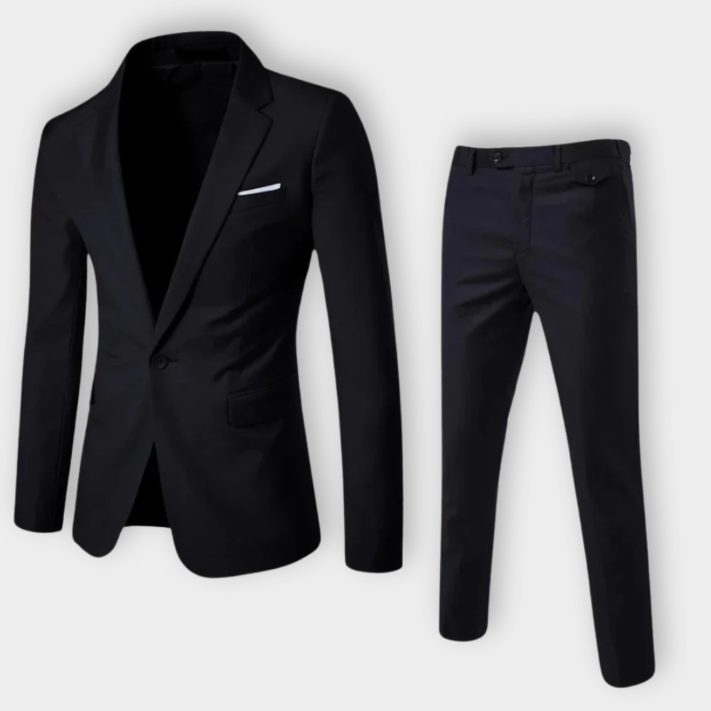 Valentino - Elegant Slim Suit
