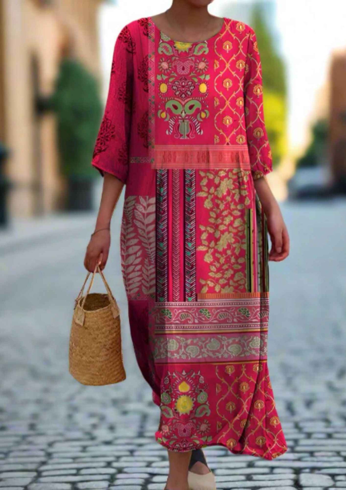 Long Bohemian Dress
