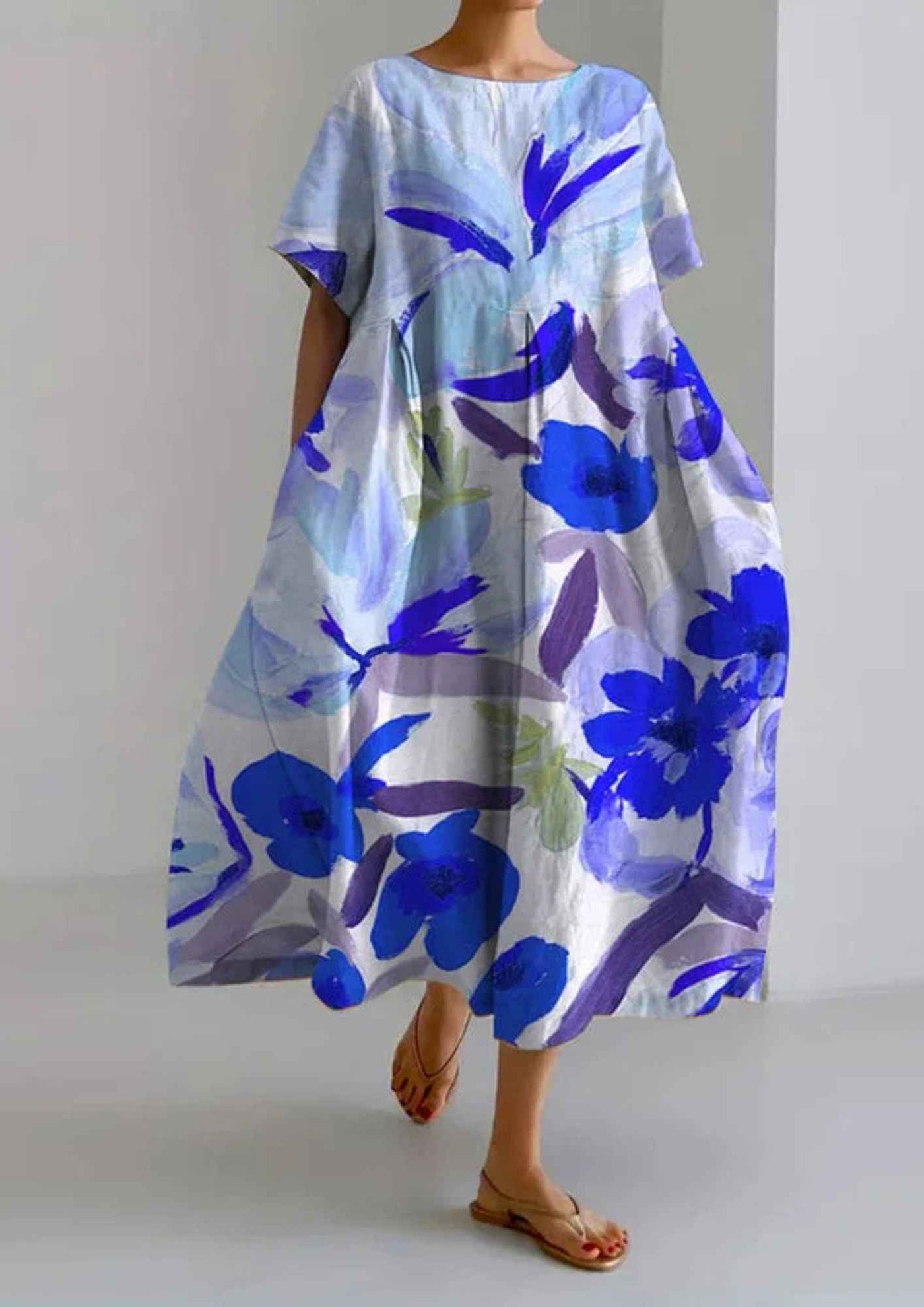 Flowered Summer Dress