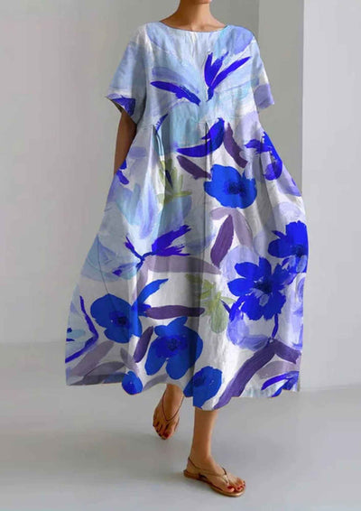 Flowered Summer Dress