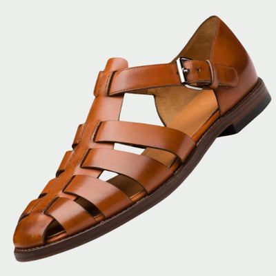 Premium leather sandals for men