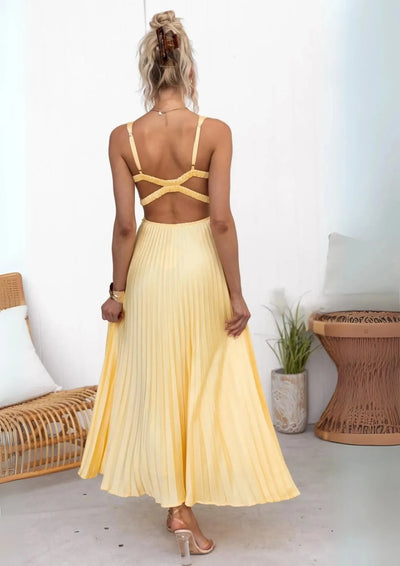 Long Yellow Dress
