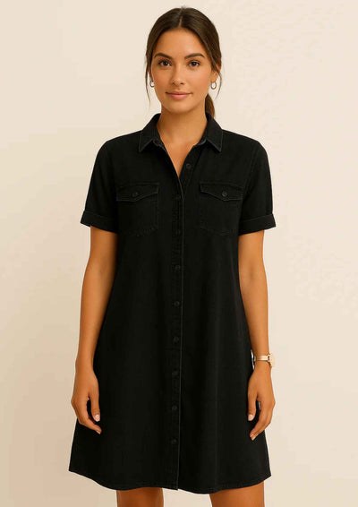 EasyFit Denim Dress