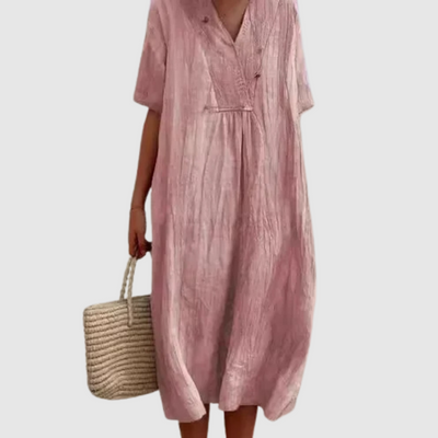 Elowira™ | Cotton Beach Summer Dress
