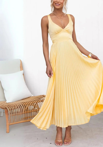 Long Yellow Dress