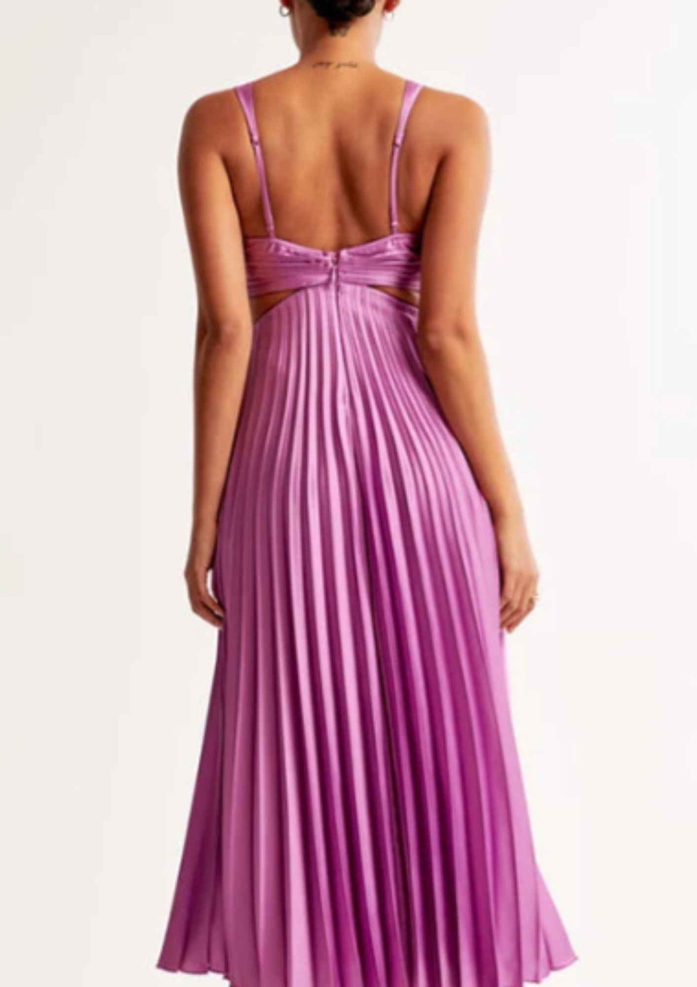 Long Dress with V-Neck
