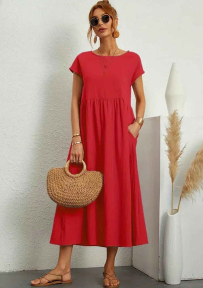 Cotton Vest with Floating Style