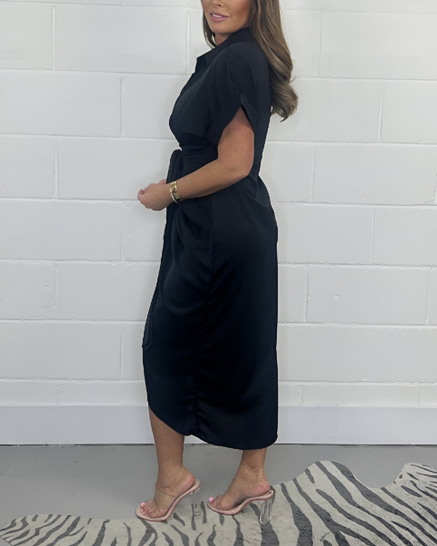 Laura™ | Elegant Pleated Dress