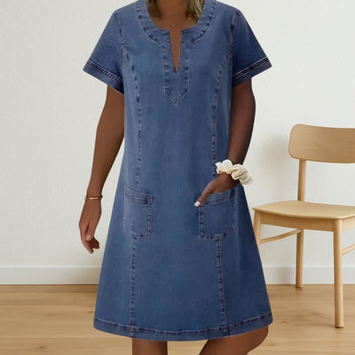 DENIM DRESS