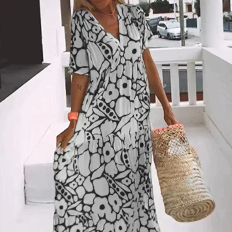 Lisa™ | V-neck Summer Dress