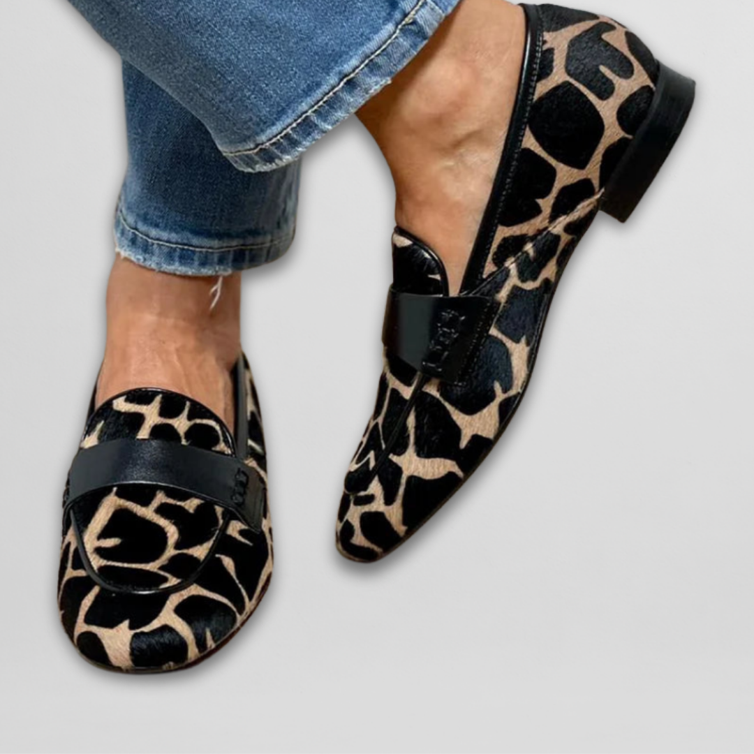 Aveline™ | Leopard Loafer