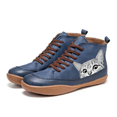 Fenna - Ankle Boots for Cat Lovers