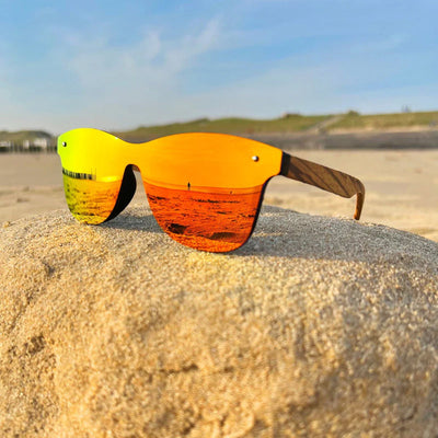 Bergen Zebrano Wooden Sunglasses