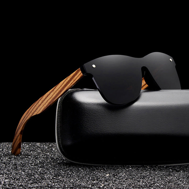 Bergen Zebrano Wooden Sunglasses