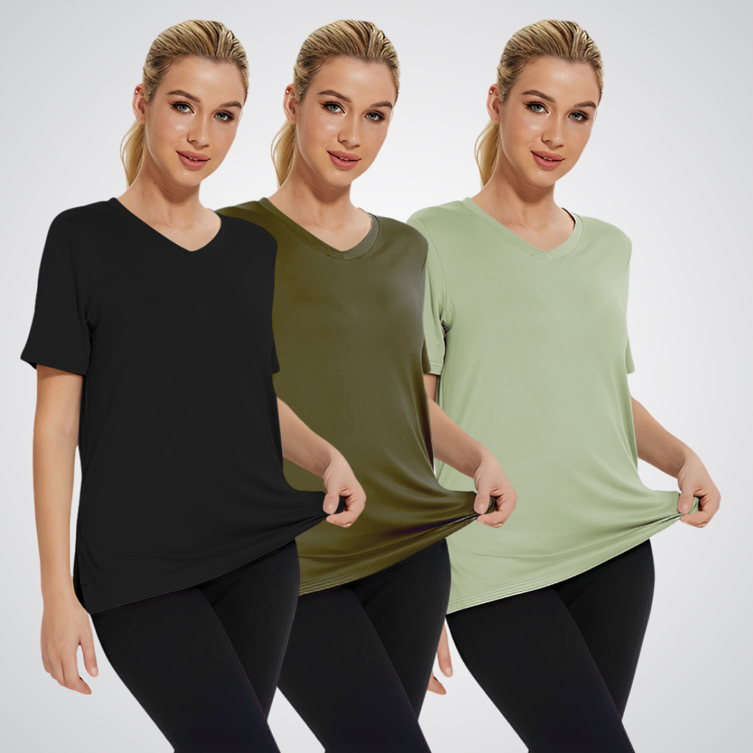 VICTORIA™ - Casual Loose Fit Tee (Pack of 3)
