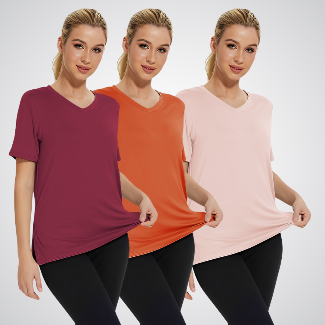 VICTORIA™ - Casual Loose Fit Tee (Pack of 3)
