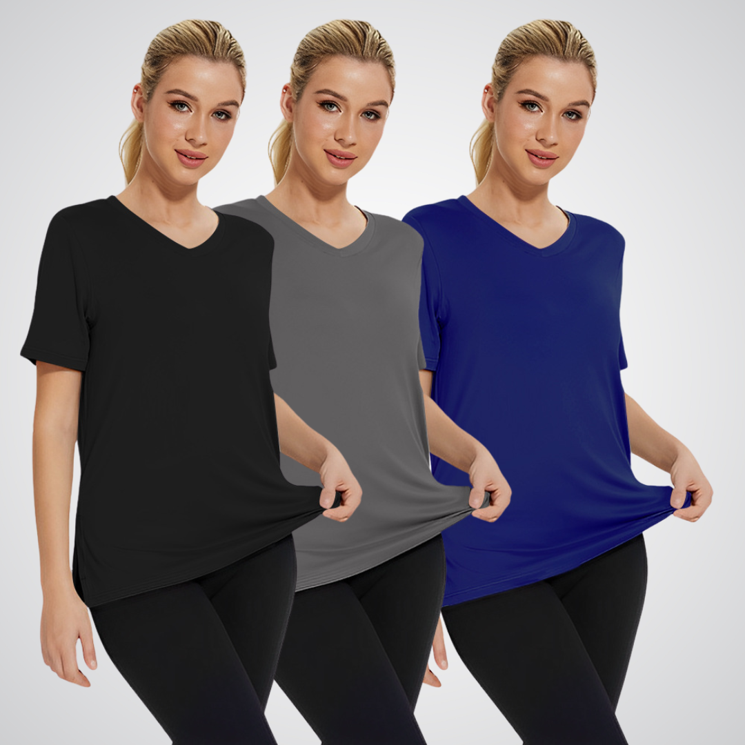 VICTORIA™ - Casual Loose Fit Tee (Pack of 3)