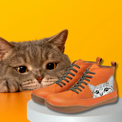 Fenna - Ankle Boots for Cat Lovers