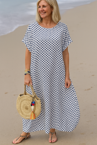 Aveline™ | Polka Dot Summer Dress
