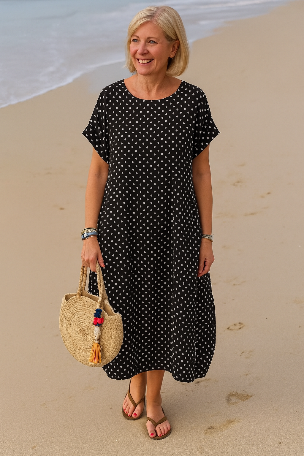 Aveline™ | Polka Dot Summer Dress