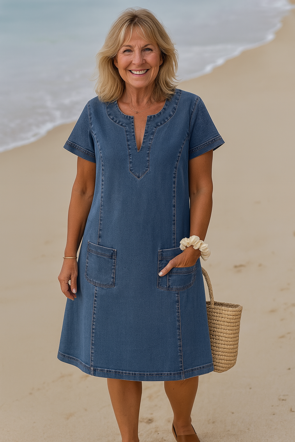 Elarwen™ | Casual Denim Summer Dress
