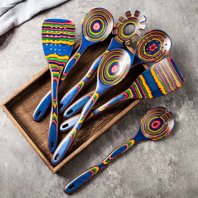 Ethno Pakka Wooden Utensil Set