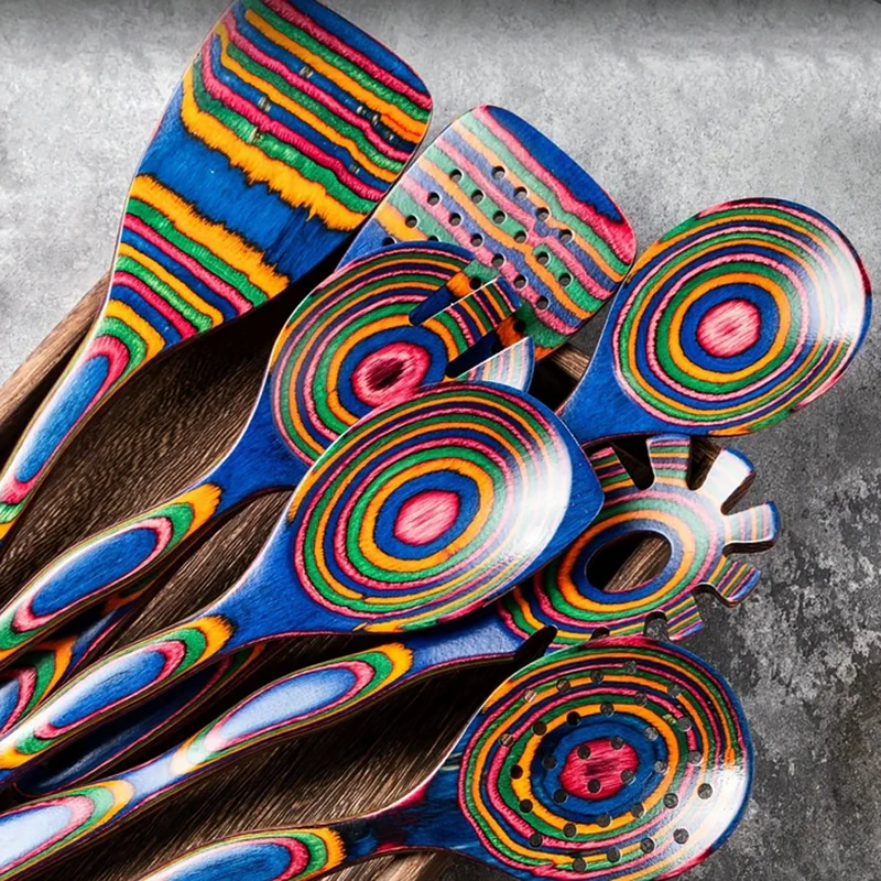Ethno Pakka Wooden Utensil Set