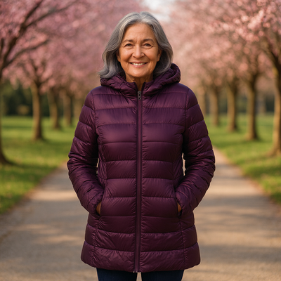 Thalira™ | Long Padded Mid-Season Jacket