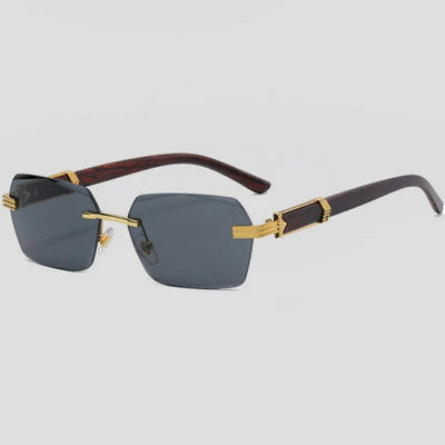 Felix Grant Rimless Gradient Sunglasses