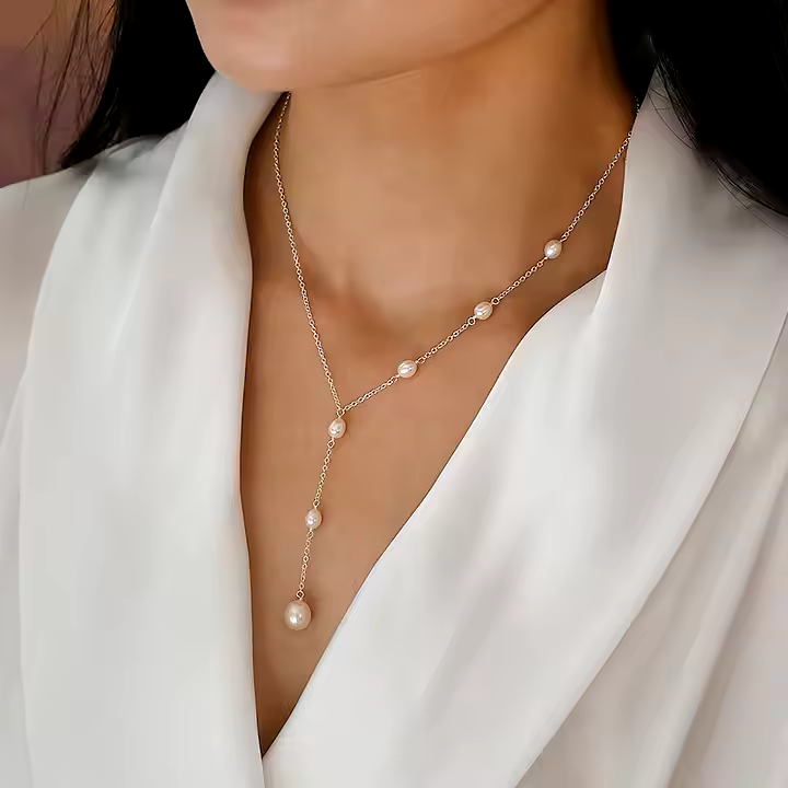 Lystra™ | Timeless Elegance Pearl Pendant Necklace