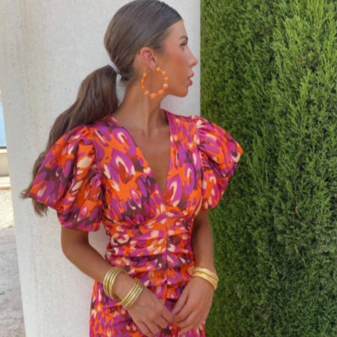 Marysa™ | Long and Colorful Dress