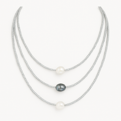 Aurelioux™ | Vintage Freshwater Pearl Necklace