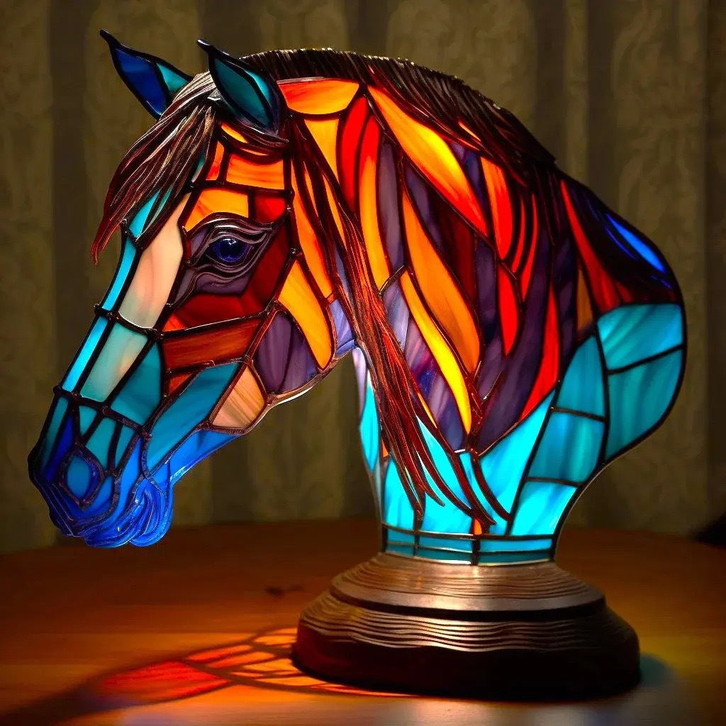 Bella | Magisk Table Lamp in Colored Glass