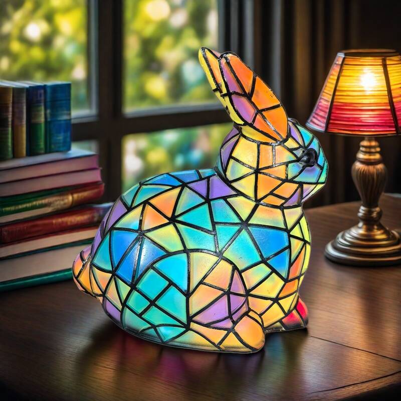 Bell | Colored Glass Rabbit Lamp Magisk