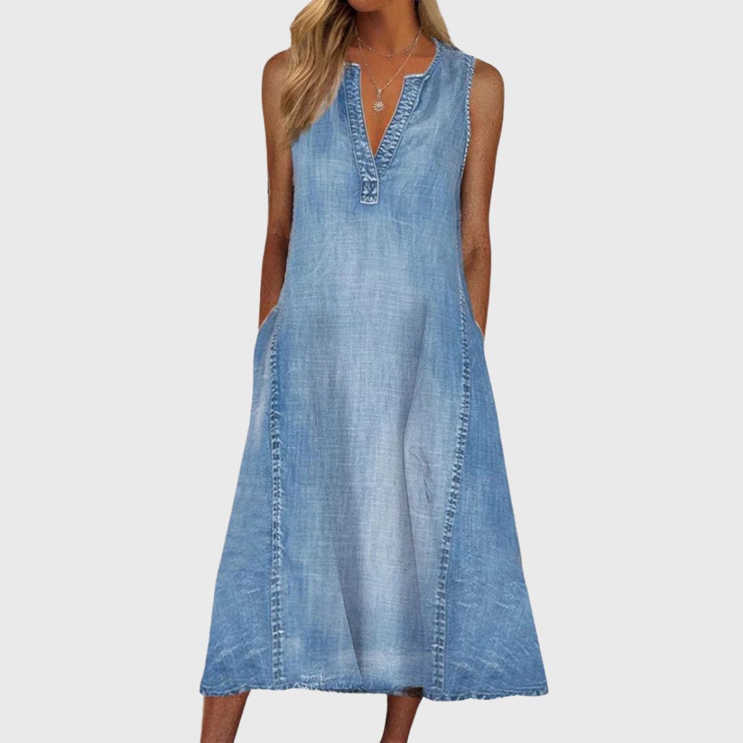 Sofia® | Denim Comfort Dress